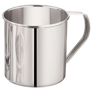 ถ้วยดื่มชา แก้วน้ำโลหะ แก้วกาแฟสแตนเลส ดีไซน์เรียบง่าย ทนความร้อน - Product Image 2