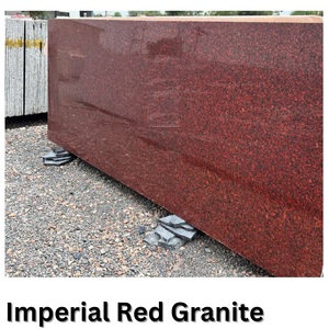 <b>Polished</b> Glossy Red Granite Tile Slab Ideal for Luxury <b>Flooring</b> Kitchen Surfaces Wall Covering and Commercial Interior Design - Product Image 5