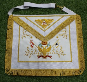 33 °   Tablier du Rite Écossais - Tablier de la Franc-Maçonnerie Écossaise - Product Image 1