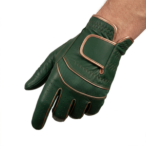 Golf <b>Glove</b> Ergonomic Comfort Design <b>With</b> Reinforced Palm <b>Grip</b> Breathable Structure And Adjustable Fastening For Golfers - Product Image 2
