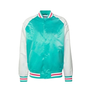 Blouson universitaire en satin de haute qualité, nouveau design, style tendance, vente chaude, personnalisable pour le cyclisme - Product Image 1