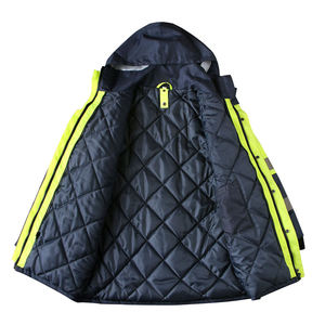 Ropa de Trabajo de Verano de Alta Visibilidad con Logotipo Personalizado, Certificación CE y EN, Hecha de Poliéster Impermeable, Reflectante y Fluorescente - Product Image 4
