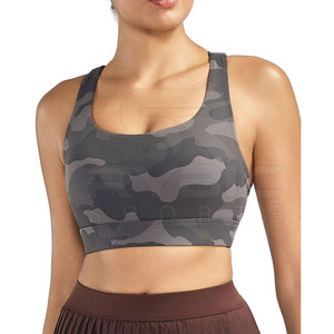 Premium Digital Print Women Sublimation Sports <b>Bra</b> Featuring Lightweight Stretch Material For Gym Training And Activewear - Product Image 2