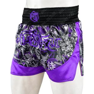 Blaze Fight กางเกงชกมวยแบบกางเกงฝึก MMA แบบไทยผ้าโพลีเอสเตอร์100% เป็นมิตรกับสิ่งแวดล้อมผ้าโพลีเอสเตอร์ระบายอากาศได้ดีมีลายกระดานแฟชั่น - Product Image 1