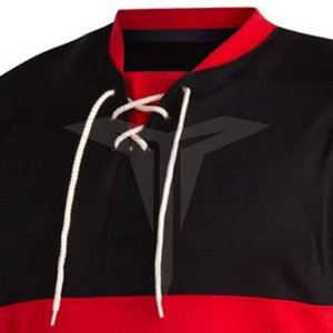 Venta al por Mayor de Camisetas de Hockey sobre Hielo de Poliéster Transpirable de Tallas Grandes, Servicios OEM de Marca Privada de Alta Calidad Disponibles, Venta en Línea - Product Image 5