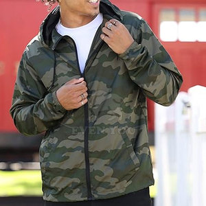 Veste coupe-vent camouflage streetwear, vente en gros, grandes tailles - Product Image 3