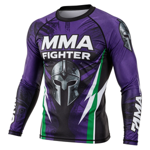 Service OEM : Vêtements de fitness, Rash Guard à manches longues, Vêtements d'extérieur, Rash Guard en vente en ligne, Rash Guard de haute qualité à manches longues - Product Image 3