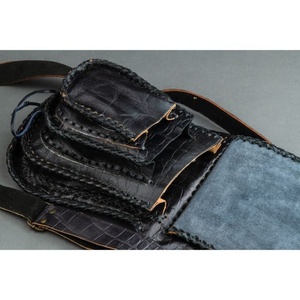 LW NOUVEAU style Sacs de taille Unisexe en cuir Biker Bag Motorcycle Belts Hip Pocket Bum Bags - Product Image 5