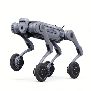 Robot quadrupède tout-terrain Unitree B2-W, capable de grimper en pente à 45 degrés et de franchir des obstacles de 40 cm, avec processeur Intel I7 Jetson Orin NX pour la recherche - Product Image 4