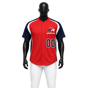 Conjunto de Uniforme de Béisbol Personalizado, Jersey y Pantalones Transpirables de Secado Rápido, 100% Poliéster Sublimado, Ropa Deportiva, Servicio OEM - Product Image 4