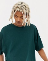 Kaos Pria Oversize Hijau Polos 100% Poliester Lengan Pendek Kasual O-Neck Regular Fit 180 Gram Rajutan Polos