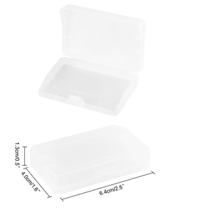 กล่องใส่ตลับเกมพลาสติกใสสำหรับเกม Nintendo Game Boy Advance ป้องกันฝุ่น 5 ชิ้น (tk/temu) รับสินค้าเอง เครื่องเล่นวิดีโอเกม - Product Image 2