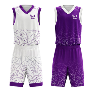Uniforme de Baloncesto Reversible Hecho en Pakistán por el Mejor Fabricante, Uniforme de Baloncesto Reversible al por Mayor - Product Image 1