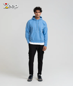 Sudadera con Capucha XEEP Personalizada para Hombre, Diseño Casual con Estampado Frontal, Corte Regular, Transpirable, de Secado Rápido, con Bolsillo, para Entrenamiento de Invierno - Product Image 2
