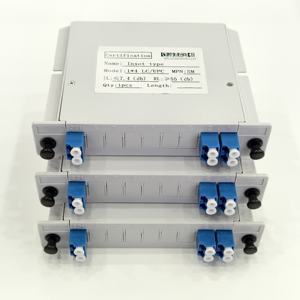 Módulo Divisor Óptico SMF LC UPC 1*4, Precio de Fabricante, Caja Divisora Enchufable para Redes FTTH y Telecomunicaciones - Product Image 5