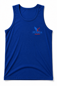 High Quality <b>Blue</b> Men Knitted Polyester Casual Tank <b>Top</b> Sleeveless Sports <b>Vest</b> Crew Neck Fitness Training Tee Anti-shrink - Product Image 4