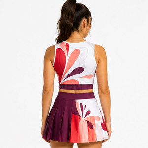Uniforme de cheerleading élégant pour adultes avec une coupe confortable, couleurs et tailles personnalisées, 100% polyester pour les compétitions et les entraînements d'équipe - Product Image 4