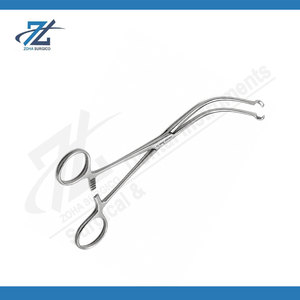 คีมหนีบหลอดเลือดหัวใจตีบ javid carotid เครื่องมือผ่าตัดคาร์ดิโอโธราซิคสแตนเลส - Product Image 2