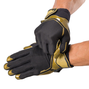 Ultimate Comfort Receiver Gloves Made of Quality Leather <b>Material</b> Flexibility Breathable Custom Color Receiver Gloves - Product Image 3