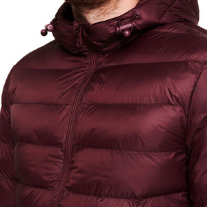 Veste matelassée d'hiver pour homme de haute qualité, coupe-vent, avec logo personnalisé, col roulé, coupe ample, design personnalisable - Product Image 6
