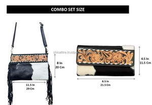 2025กระเป๋าหนังสะพายข้างเป็นเครื่องมือสำหรับผู้หญิงมาใหม่เซ็ต2ชิ้น - Product Image 2