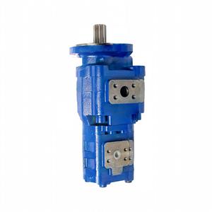 Pompe de direction hydraulique 11C0038 11C0014 J2063 1016 pour chargeuse sur pneus Liugong 835, 14 cannelures, pompe de direction hydraulique OEM - Product Image 4
