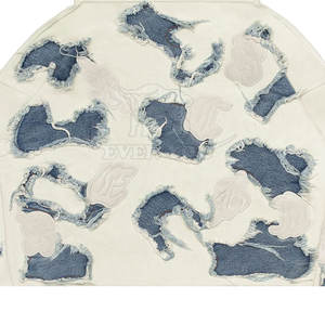 Sudaderas con capucha estilo distressed de primera calidad, nuevo diseño, 100% algodón, para sudaderas con capucha estilo distressed. - Product Image 3