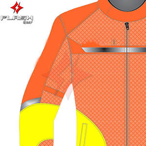 Veste de livraison pour motard, imperméable, protectrice, équipement de moto pour coursier, veste de sécurité blindée coupe-vent, veste de livraison pour garçon de livraison - Product Image 4