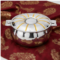 Casserole en acier inoxydable moderne de qualité fiable pour usage domestique, compatible avec les plaques à induction, maintien de la température