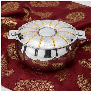 Olla Metálica de Calidad Confiable para Comidas Familiares, Ofrece Soporte Térmico Durante Comidas Compartidas, Olla Metálica para Comida Caliente - Product Image 2