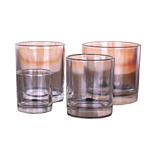 Vasos de Vidrio Grueso de Alta Calidad y Económicos de 6/8/10/12/14 oz para Velas a Precio de Mayoreo - Product Image 1