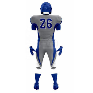 Uniforme de football américain durable, léger, à manches courtes, pour les entraînements des joueurs, tenue d'entraînement pour hommes - Product Image 3