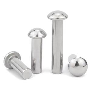 Remache de Cabeza Redonda de la Mejor Calidad, Remache de Metal Sólido de Primera Calidad para Fabricación Industrial, Maquinaria de Construcción - Product Image 2
