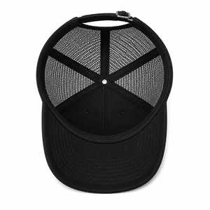 Custom 3D Embroidered <b>Black</b> Trucker <b>Cap</b> Mesh Back Adjustable Snap back Hat Trucker <b>Cap</b> 3D Puff Embroidery Trucker <b>Baseball</b> - Product Image 5
