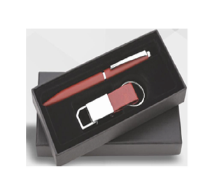 Premium Pen & Keychain <b>Gift</b> <b>Set</b> S-112 Elegant Corporate <b>Gift</b> Combo Stylish Metal Pen with Matching Keychain for Gifting Use - Product Image 3