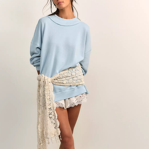 Oferta Especial: Sudadera de Forro Polar Cottavon para Invierno, Talla Grande, Cuello Redondo, Personalizable con Estampado Frontal, Ecológica, Resistente al Viento, Informal para Mujer - Product Image 2