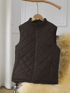 Chaleco Acolchado Impermeable para Hombre, Chaqueta de Invierno Ligera sin Mangas, Transpirable, Acolchada, Cortavientos, Informal - Product Image 1