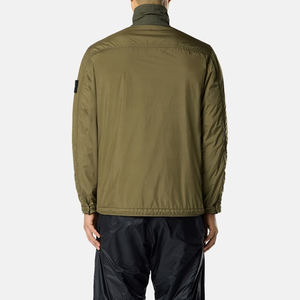 Veste technique rembourrée personnalisée pour homme, en nylon froissé léger, vêtement d'extérieur urbain haut de gamme, coupe-vent OEM à marque privée - Product Image 2