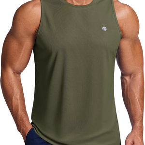 Nouveau débardeur long sans manches personnalisé 2026 pour femme, séchage rapide, avec dentelle et boutons, idéal pour la course et l'entraînement en salle de sport - Product Image 1