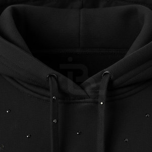 Sweat-shirts à strass pour femmes, design personnalisé 2026, basiques, respirants, prix raisonnable, collection hiver - Product Image 5
