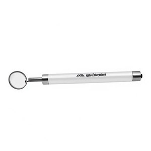 Miroir buccal dentaire de qualité supérieure avec lumière LED, manche blanc, acier inoxydable, examen oral pour dentistes, instruments chirurgicaux - Product Image 4