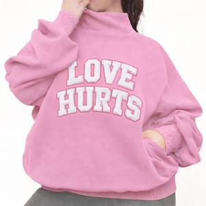 Women Long Knitted Oversized Mockneck Premium Winter Pullover Loose Fit Casual <b>Top</b> Designed with Minimal Street <b>Aesthetic</b> Front - Product Image 1