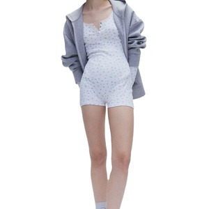 Conjunto Deportivo de Mujer, Top Corto con Capucha de Satén, Pantalones Jogger con Cintura Elástica, Spandex/Algodón, Azul, Estilo Urbano, con Bolsillos, para Verano - Product Image 1