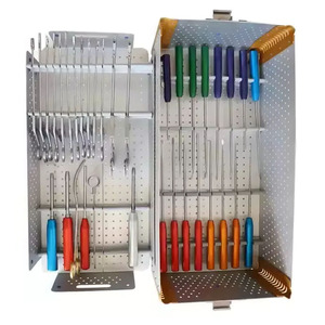 Instrumentos Quirúrgicos Ortopédicos Manuales para Artroscopia de Hombro, Duraderos, Reutilizables, de Acero Inoxidable, con Caja de Esterilización - Product Image 4