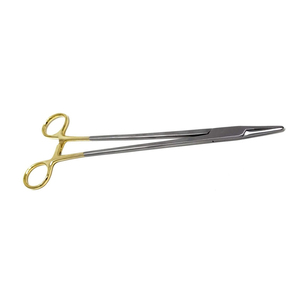 Porte-aiguille chirurgical professionnel Mayo Hegar en acier inoxydable de haute qualité avec inserts en carbure de tungstène, ergonomique - Product Image 1