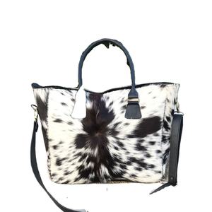 Nouveau sac à main en cuir de vachette véritable pour femmes, fourrure véritable, couleur unie, durable, multifonctionnel, personnalisable, accessoires de mode élégants - Product Image 5