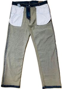 <span class=keywords><strong>Pantalon</strong></span> long en jean personnalisé pour garçon et adulte, coupe droite-regular-slim, couleur unie, 5 poches, fournisseur du Bangladesh. - Product Image 6