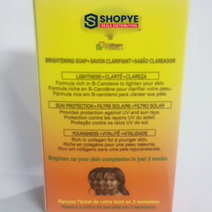 Savon Artisanal Naturel Éclaircissant pour la Peau, Taille Standard, Unifie le Teint, Extrait de Carotte, Effet Blanchissant, Pour Tous Types de Peau - Product Image 4