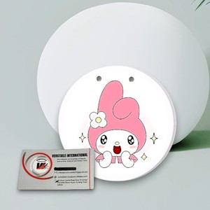 แผ่นต่อขนตาอะคริลิคสีชมพูคุณภาพสูงรักษ์โลก ลายเฮลโลคิตตี้ รับผลิตแบรนด์ส่วนตัว รูปทรงผีเสื้อและสี่เหลี่ยม - Product Image 6