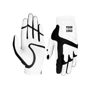Guantes de Golf Personalizados de Dos Tonos con Logotipo Personalizado, Palma de Cuero Sintético Flexible, Transpirables y Ligeros para Golf - Product Image 5